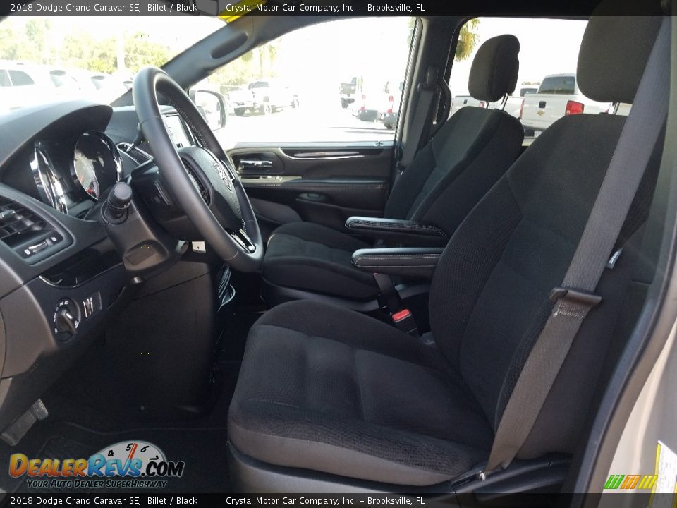 2018 Dodge Grand Caravan SE Billet / Black Photo #8