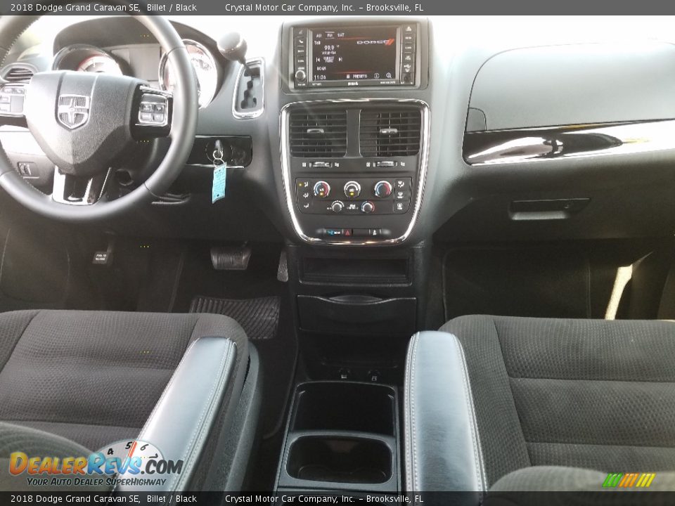 2018 Dodge Grand Caravan SE Billet / Black Photo #12