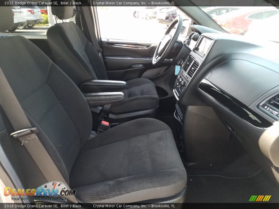 2018 Dodge Grand Caravan SE Billet / Black Photo #13