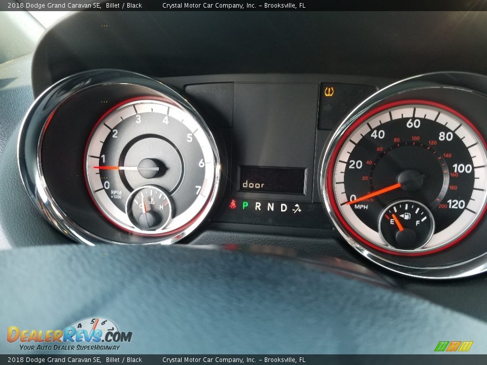 2018 Dodge Grand Caravan SE Billet / Black Photo #14