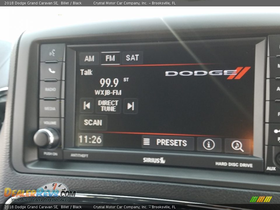 2018 Dodge Grand Caravan SE Billet / Black Photo #15