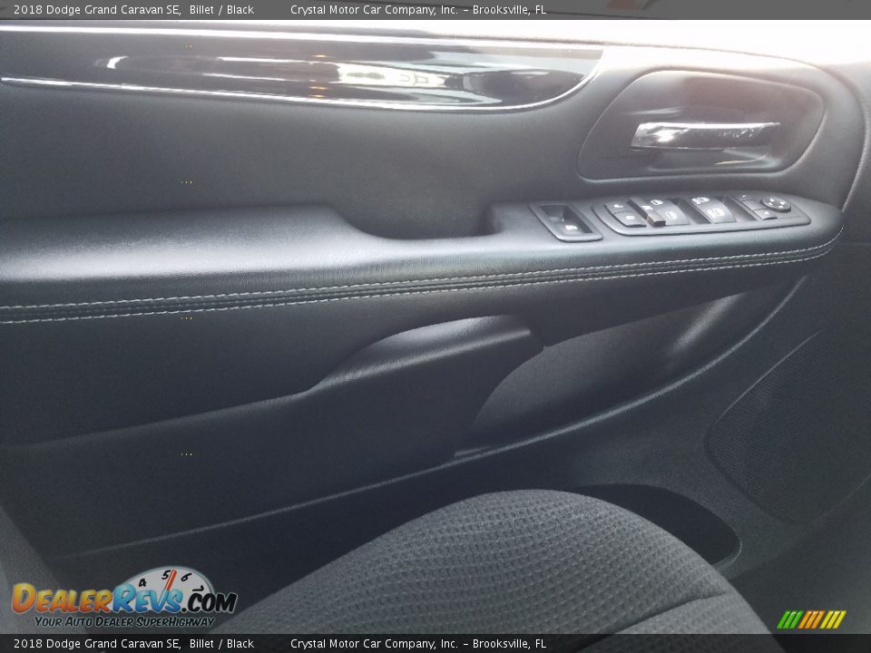 2018 Dodge Grand Caravan SE Billet / Black Photo #17
