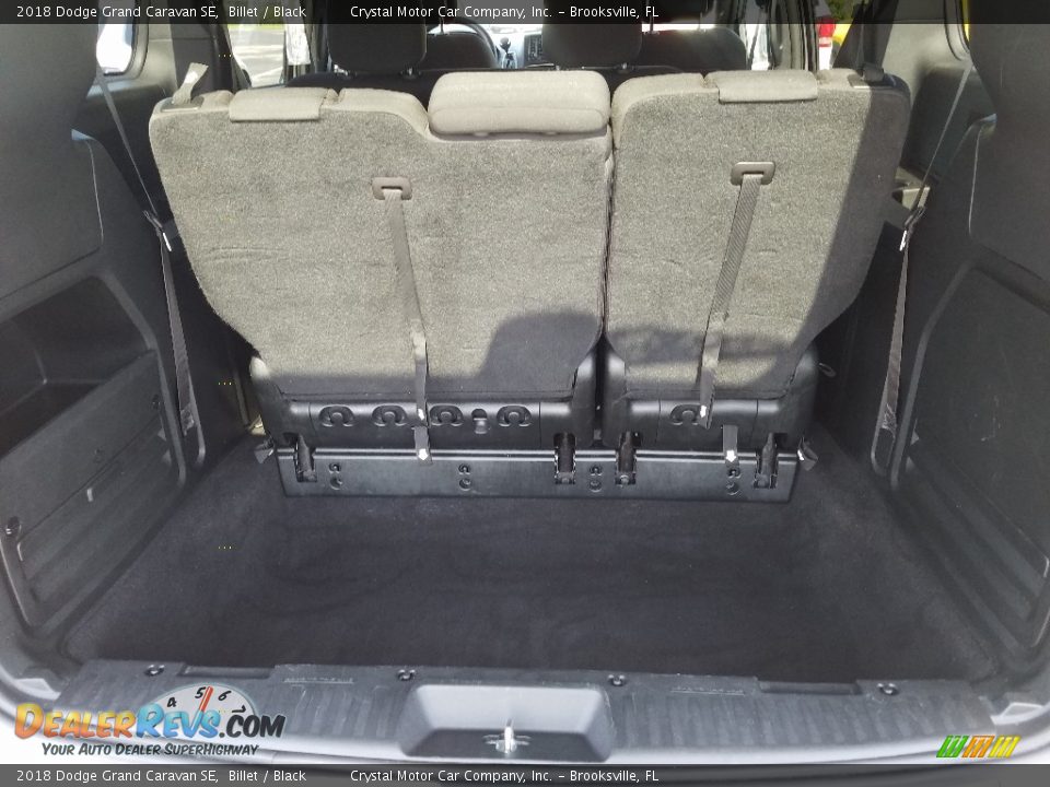 2018 Dodge Grand Caravan SE Billet / Black Photo #18