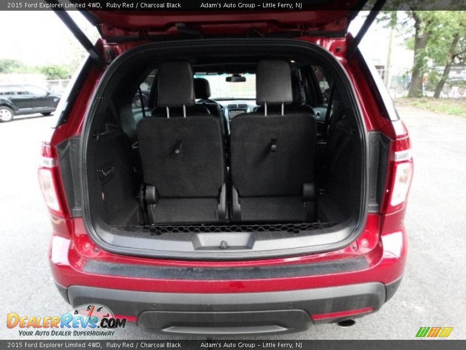 2015 Ford Explorer Limited 4WD Ruby Red / Charcoal Black Photo #11