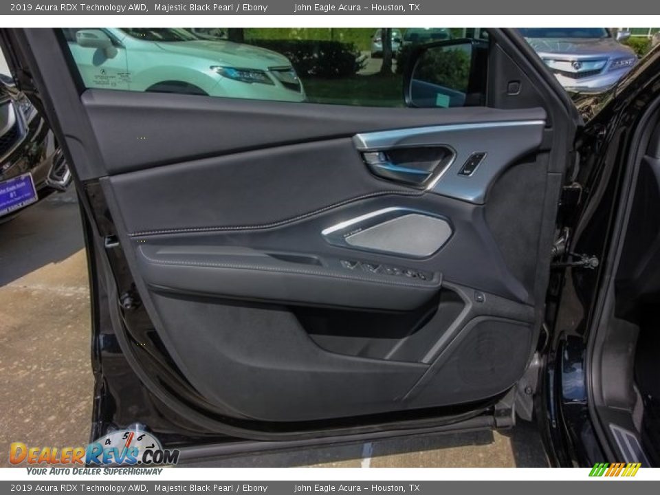 2019 Acura RDX Technology AWD Majestic Black Pearl / Ebony Photo #17