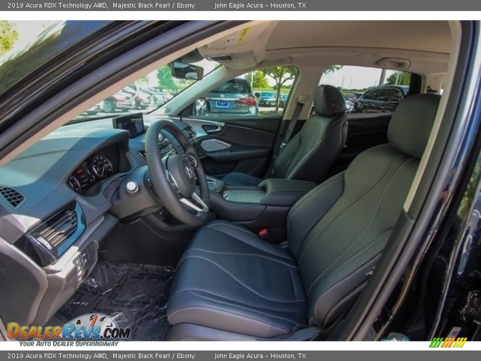 2019 Acura RDX Technology AWD Majestic Black Pearl / Ebony Photo #18