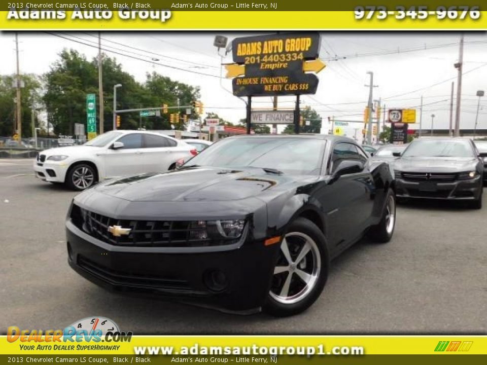 2013 Chevrolet Camaro LS Coupe Black / Black Photo #1