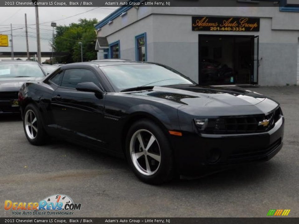 2013 Chevrolet Camaro LS Coupe Black / Black Photo #3