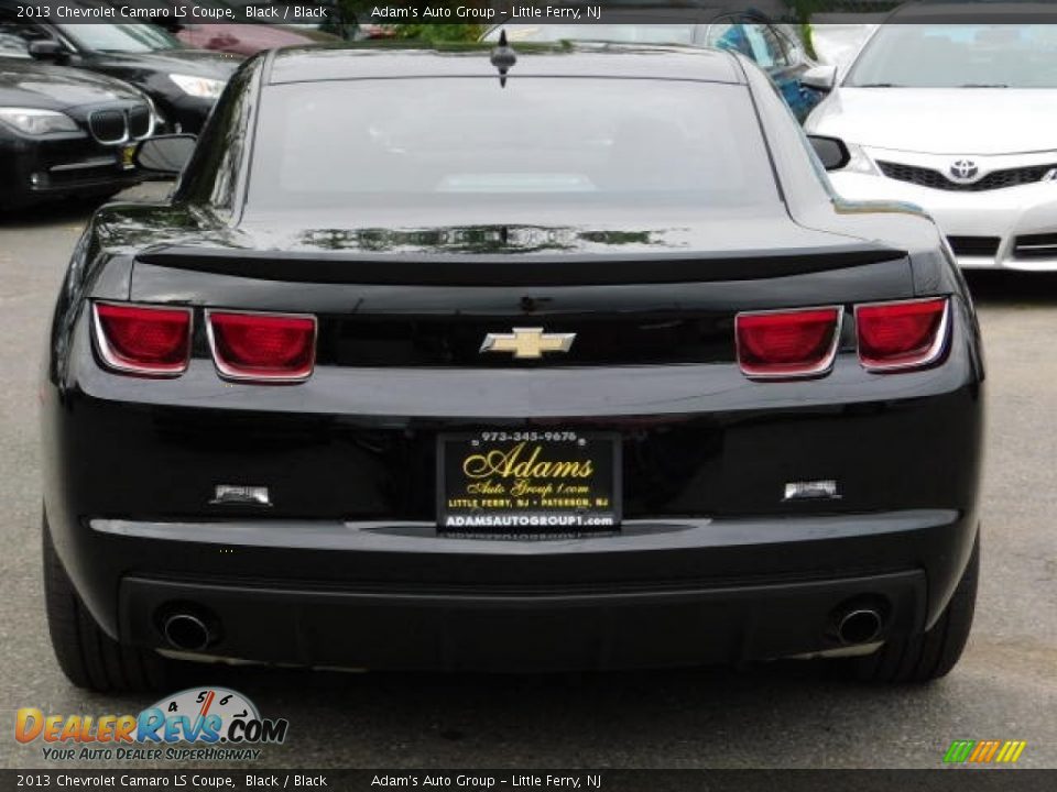 2013 Chevrolet Camaro LS Coupe Black / Black Photo #6