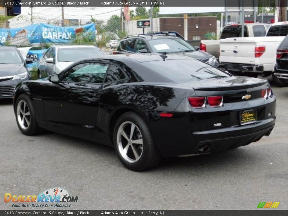2013 Chevrolet Camaro LS Coupe Black / Black Photo #7