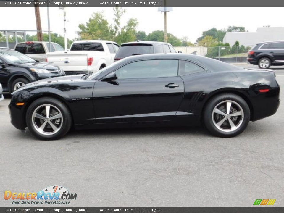 2013 Chevrolet Camaro LS Coupe Black / Black Photo #8