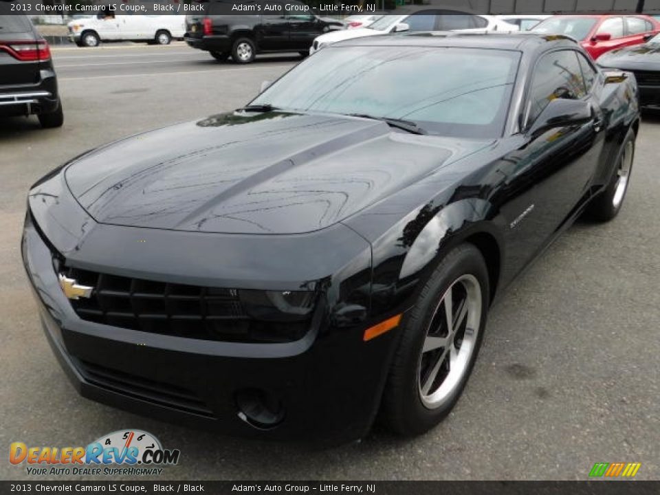 2013 Chevrolet Camaro LS Coupe Black / Black Photo #9