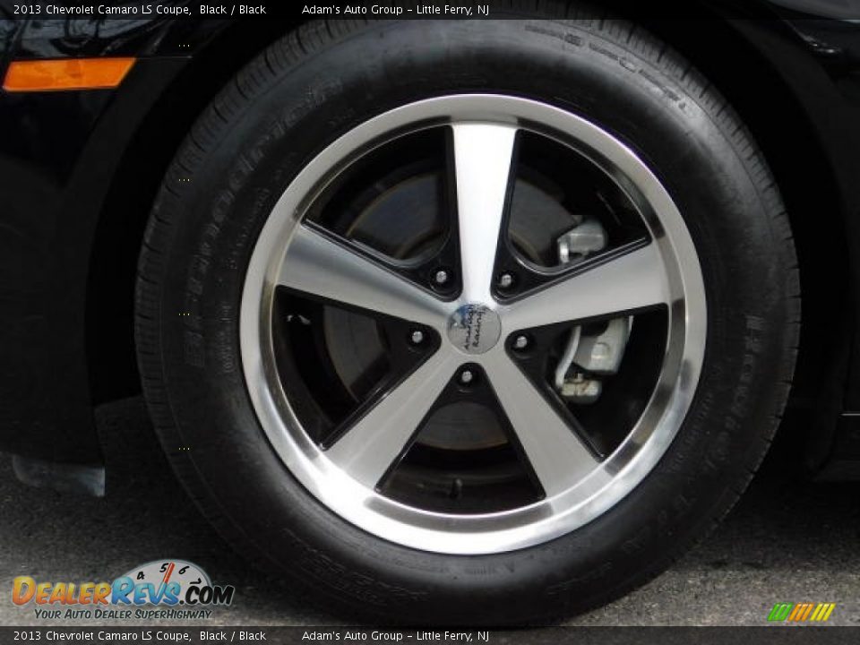 2013 Chevrolet Camaro LS Coupe Black / Black Photo #10