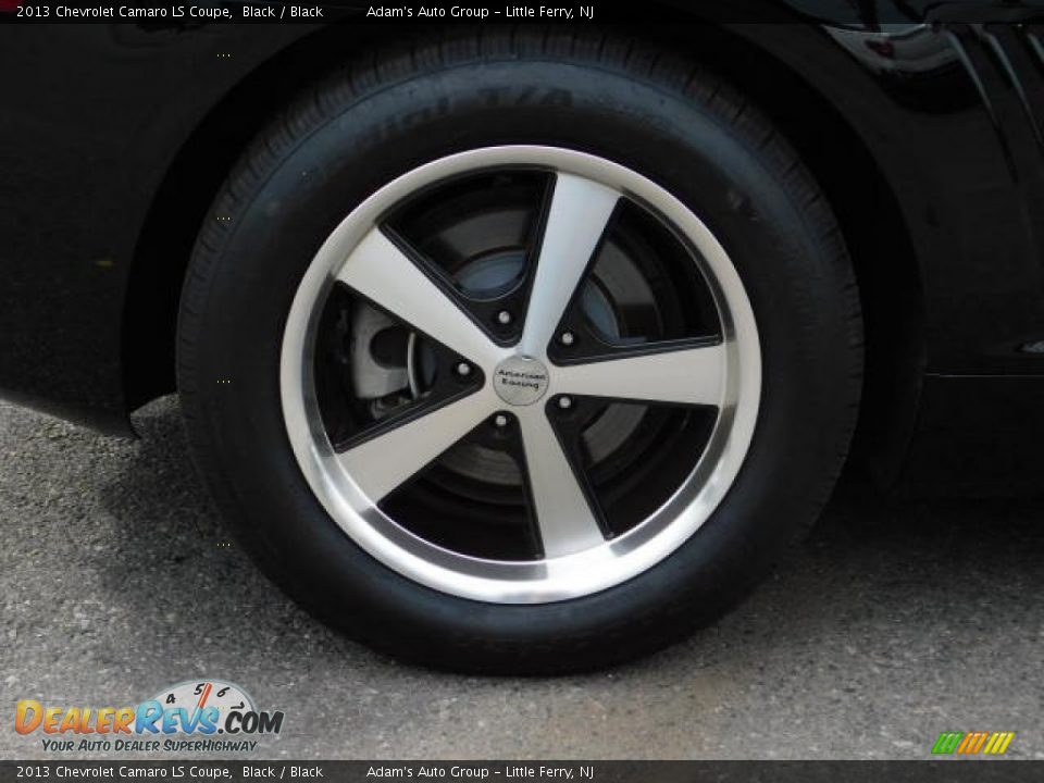 2013 Chevrolet Camaro LS Coupe Black / Black Photo #12