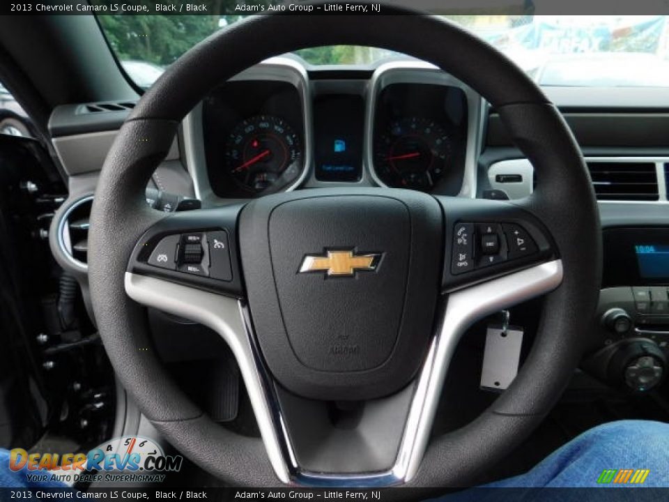 2013 Chevrolet Camaro LS Coupe Black / Black Photo #17