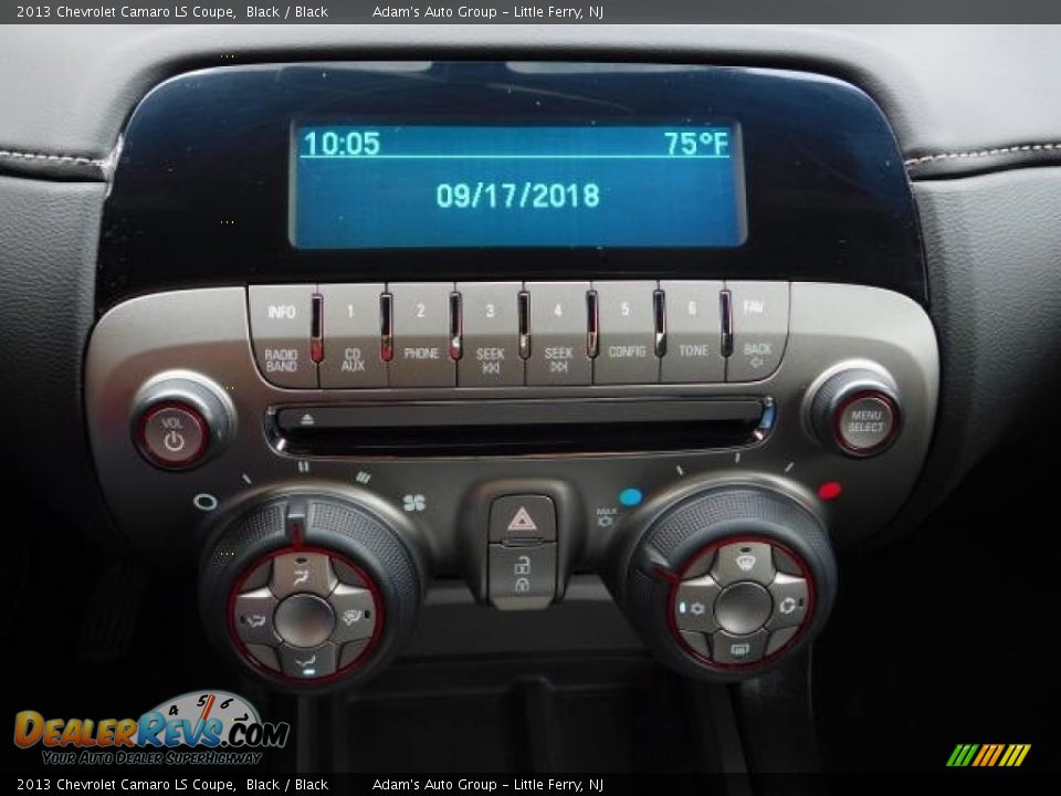 2013 Chevrolet Camaro LS Coupe Black / Black Photo #19