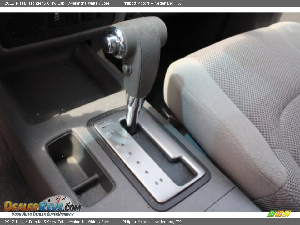 2012 Nissan Frontier S Crew Cab Avalanche White / Steel Photo #16