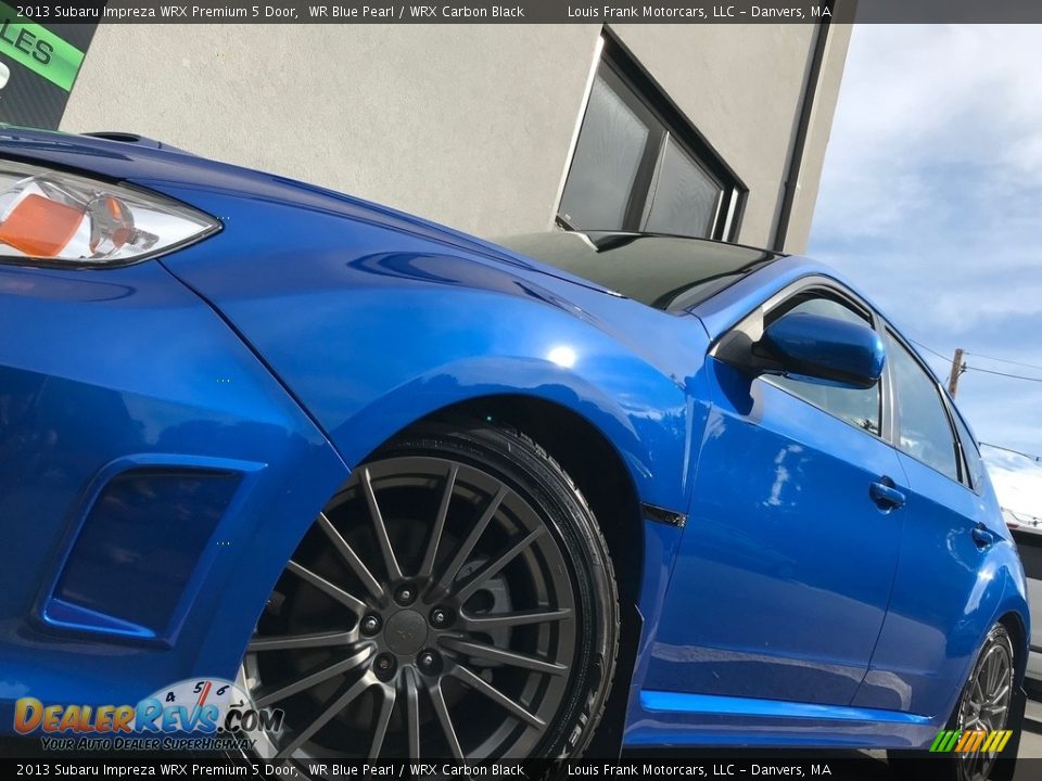 2013 Subaru Impreza WRX Premium 5 Door WR Blue Pearl / WRX Carbon Black Photo #20