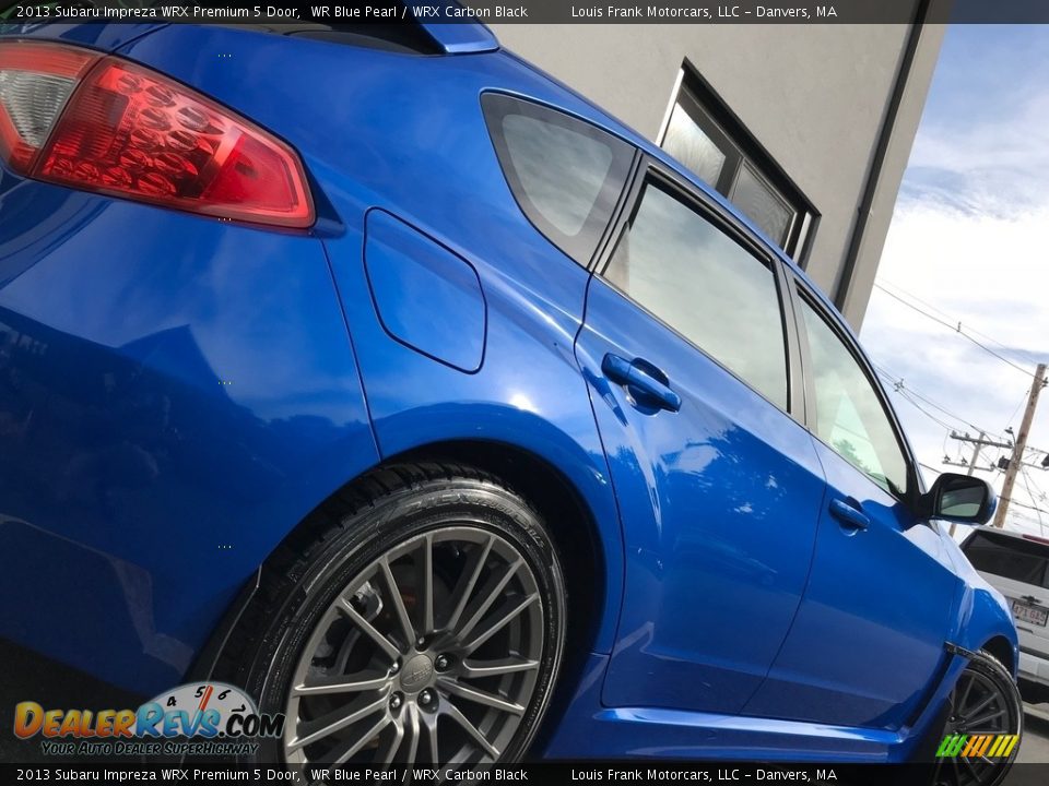 2013 Subaru Impreza WRX Premium 5 Door WR Blue Pearl / WRX Carbon Black Photo #21