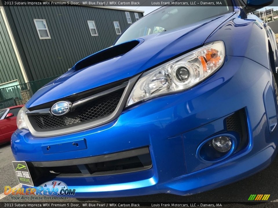 2013 Subaru Impreza WRX Premium 5 Door WR Blue Pearl / WRX Carbon Black Photo #22