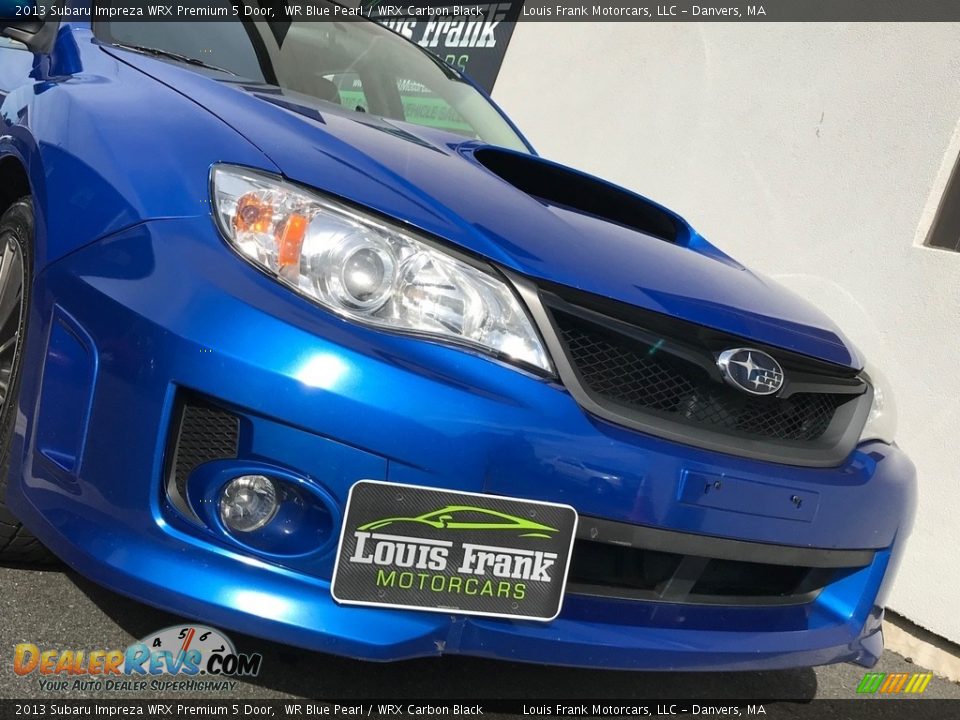 2013 Subaru Impreza WRX Premium 5 Door WR Blue Pearl / WRX Carbon Black Photo #24