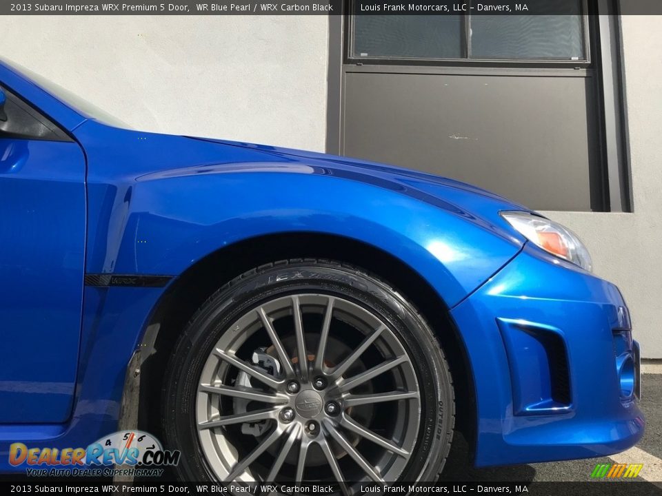 2013 Subaru Impreza WRX Premium 5 Door WR Blue Pearl / WRX Carbon Black Photo #26