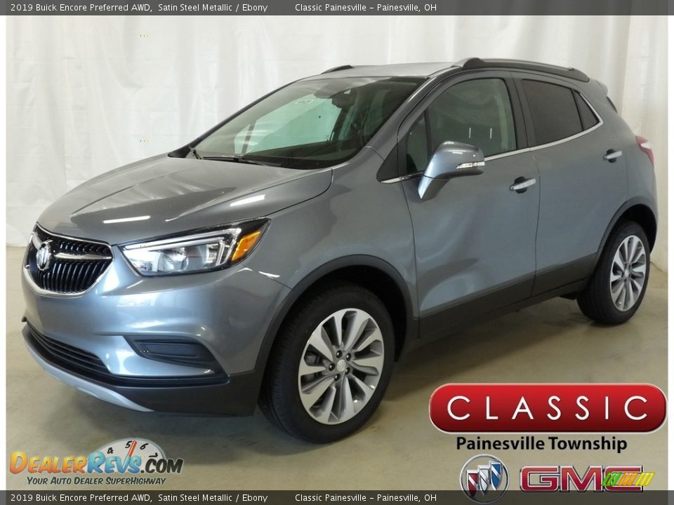 2019 Buick Encore Preferred AWD Satin Steel Metallic / Ebony Photo #1