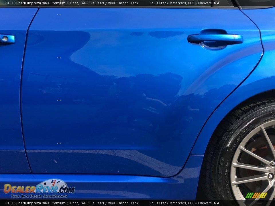 2013 Subaru Impreza WRX Premium 5 Door WR Blue Pearl / WRX Carbon Black Photo #29