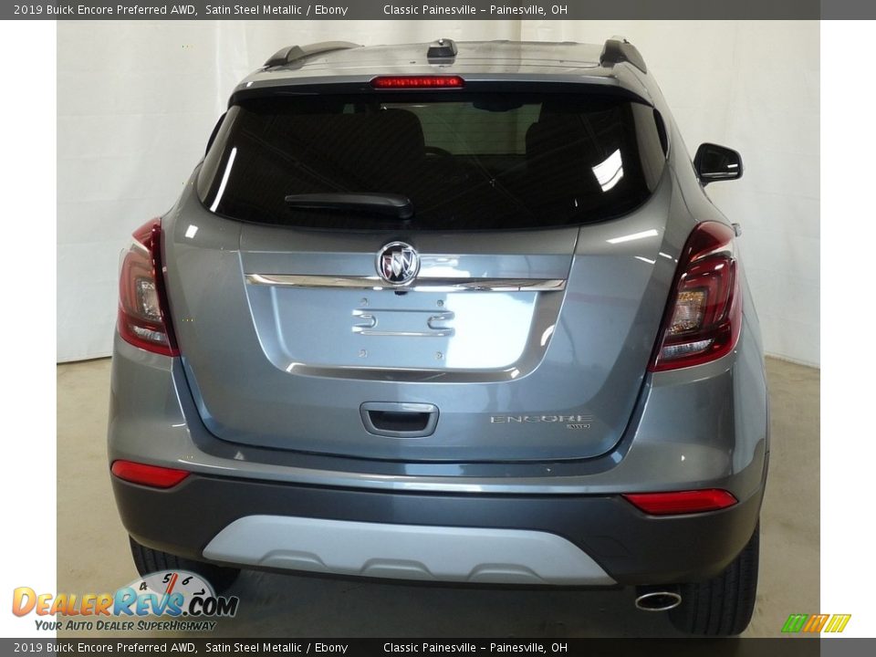 2019 Buick Encore Preferred AWD Satin Steel Metallic / Ebony Photo #3