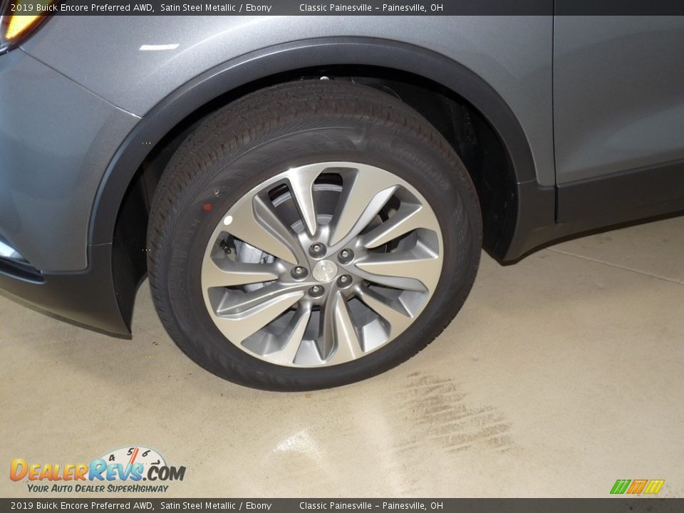 2019 Buick Encore Preferred AWD Satin Steel Metallic / Ebony Photo #5