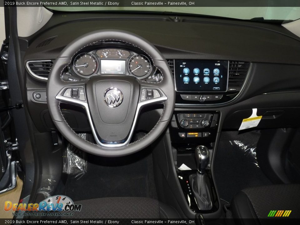 2019 Buick Encore Preferred AWD Satin Steel Metallic / Ebony Photo #8