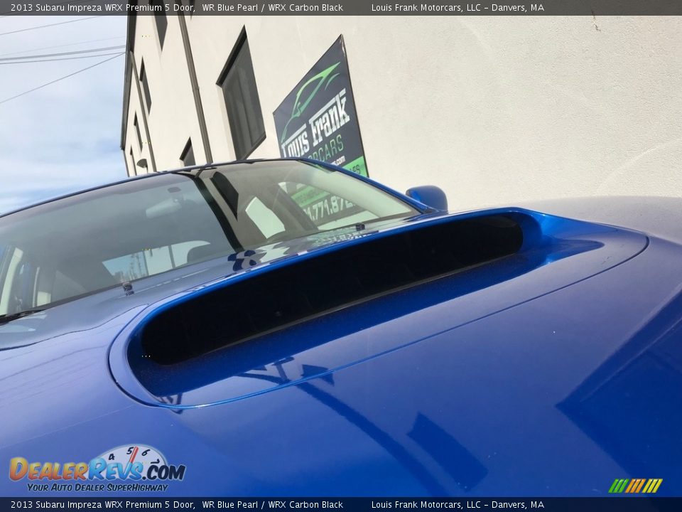 2013 Subaru Impreza WRX Premium 5 Door WR Blue Pearl / WRX Carbon Black Photo #35