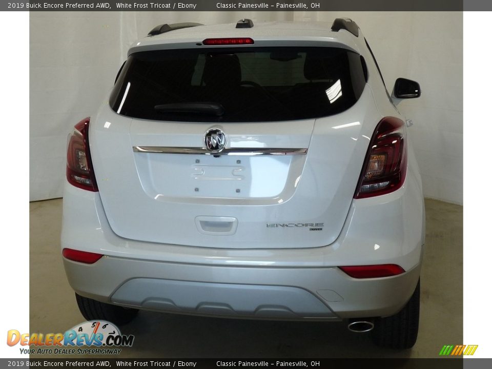 2019 Buick Encore Preferred AWD White Frost Tricoat / Ebony Photo #3