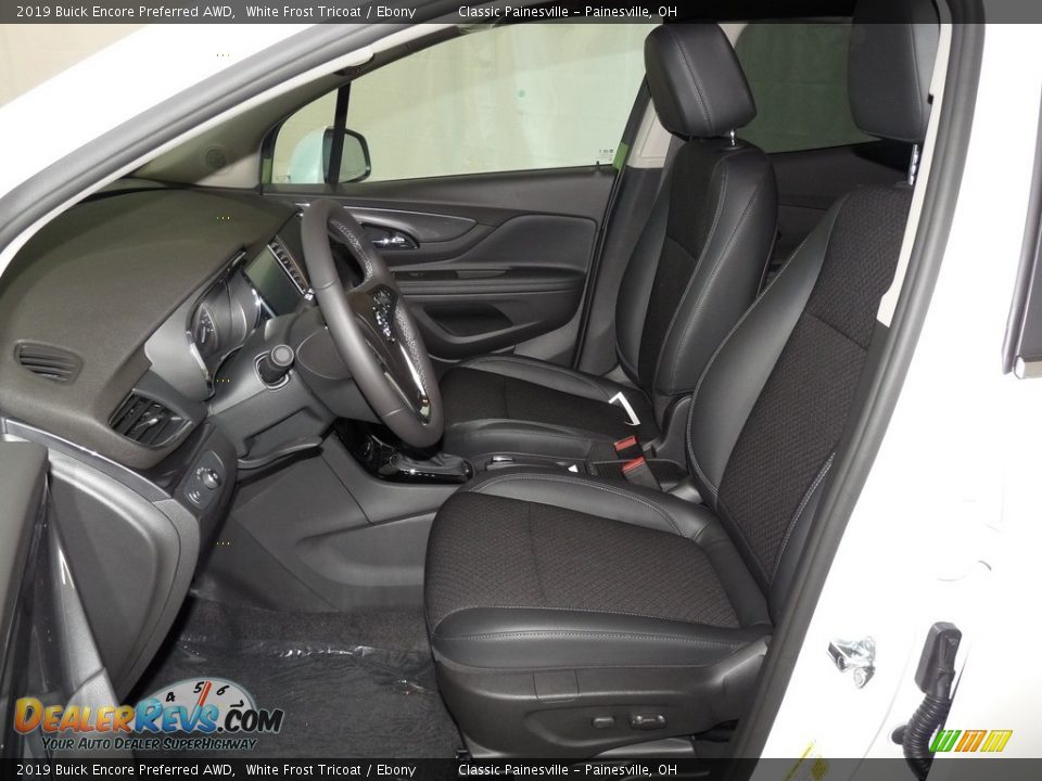 2019 Buick Encore Preferred AWD White Frost Tricoat / Ebony Photo #6