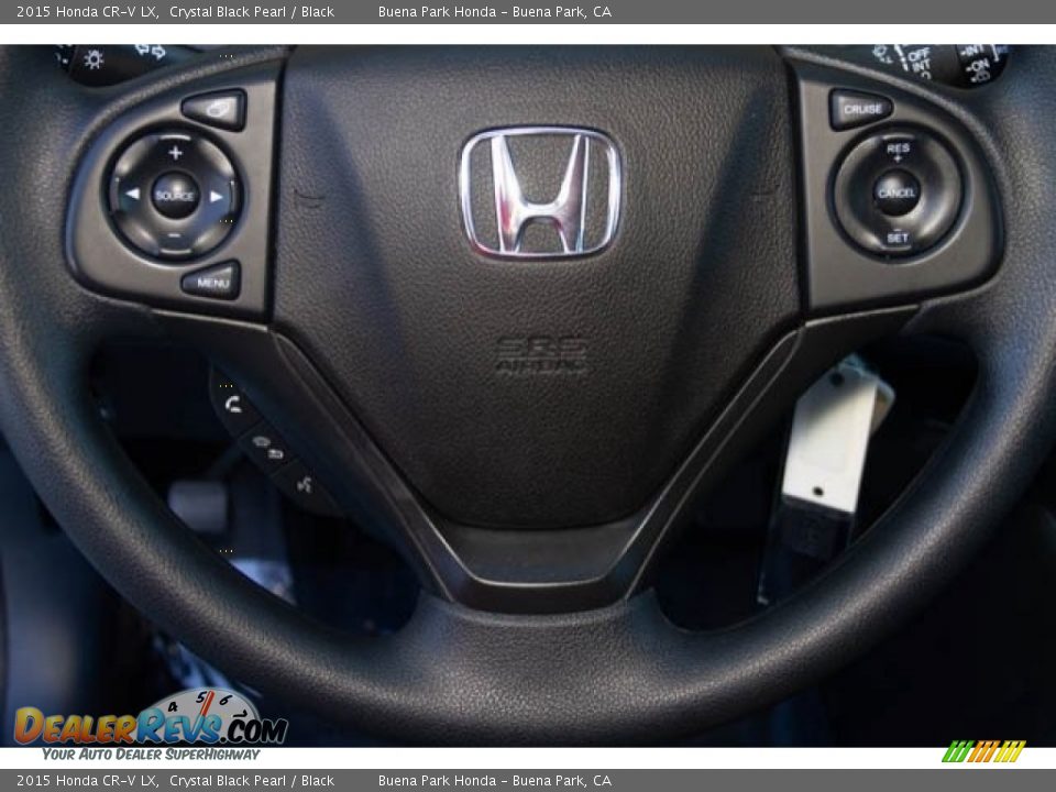 2015 Honda CR-V LX Crystal Black Pearl / Black Photo #12