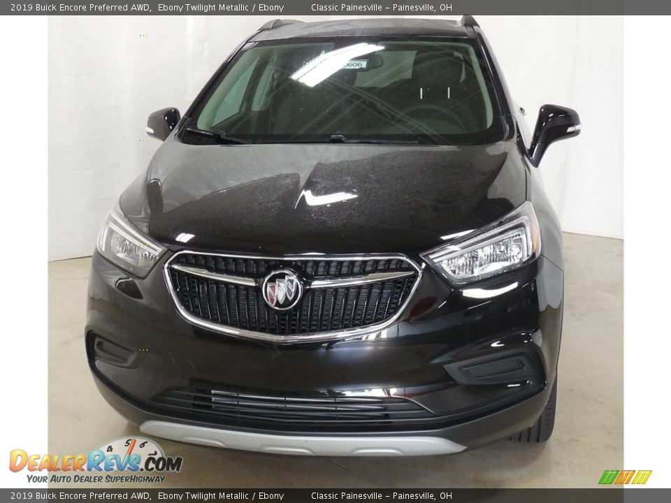 2019 Buick Encore Preferred AWD Ebony Twilight Metallic / Ebony Photo #4