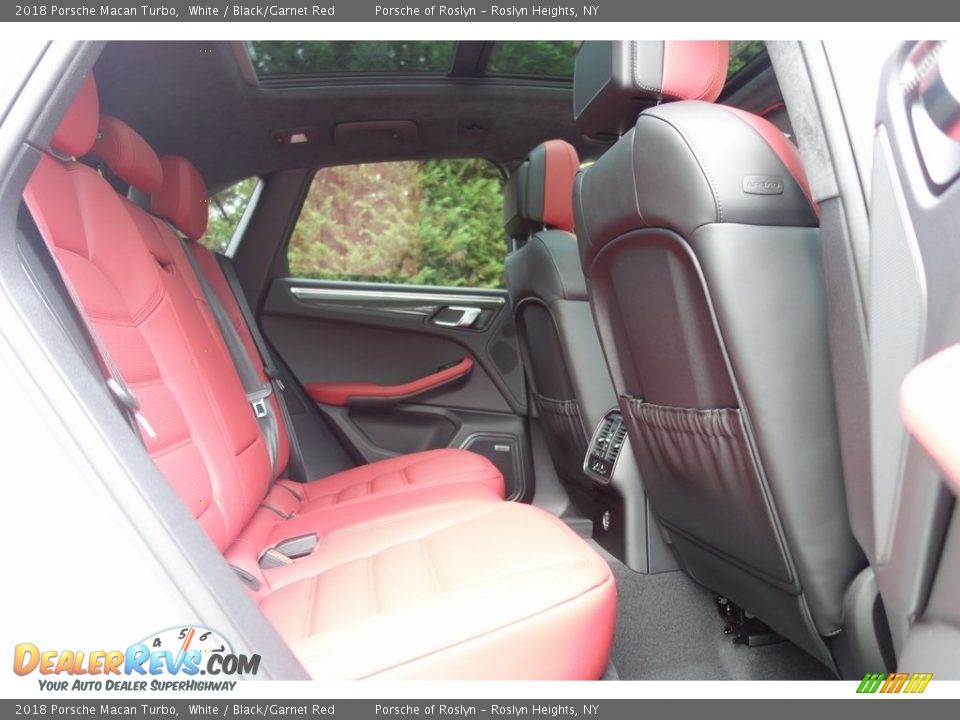 Rear Seat of 2018 Porsche Macan Turbo Photo #19