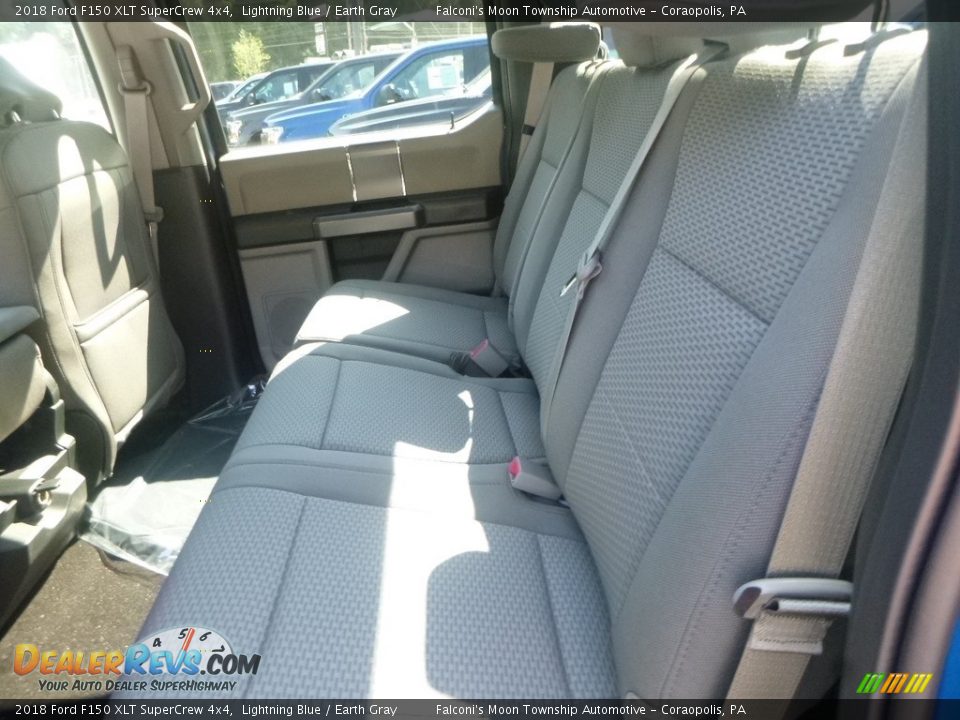 2018 Ford F150 XLT SuperCrew 4x4 Lightning Blue / Earth Gray Photo #10