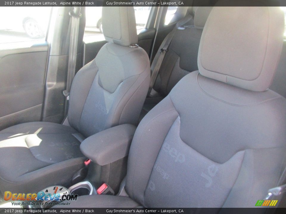 2017 Jeep Renegade Latitude Alpine White / Black Photo #8
