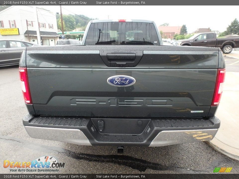 2018 Ford F150 XLT SuperCab 4x4 Guard / Earth Gray Photo #7