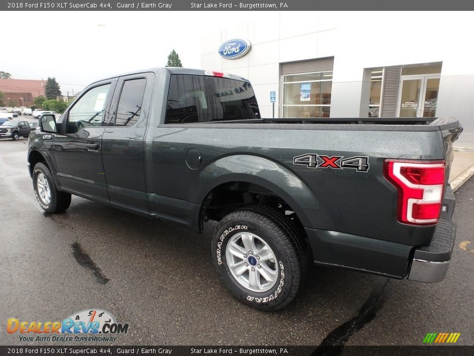 2018 Ford F150 XLT SuperCab 4x4 Guard / Earth Gray Photo #8