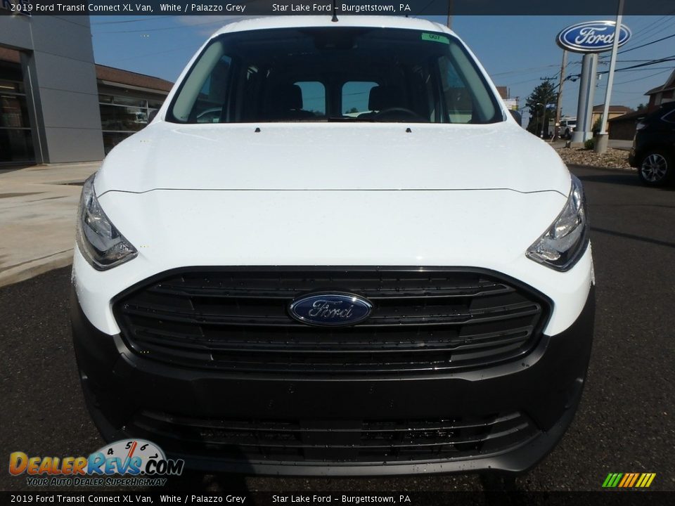 2019 Ford Transit Connect XL Van White / Palazzo Grey Photo #2