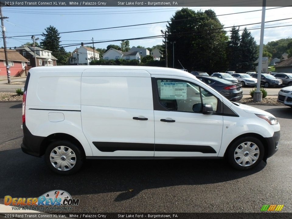 White 2019 Ford Transit Connect XL Van Photo #4
