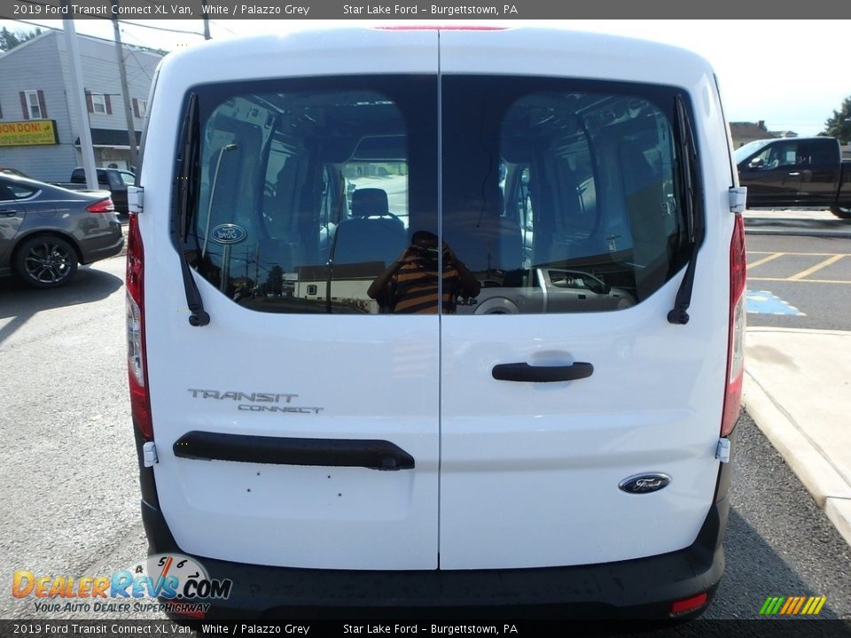 2019 Ford Transit Connect XL Van White / Palazzo Grey Photo #8
