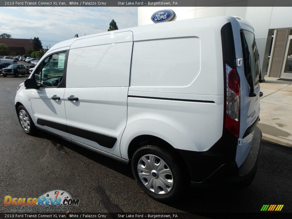 2019 Ford Transit Connect XL Van White / Palazzo Grey Photo #10