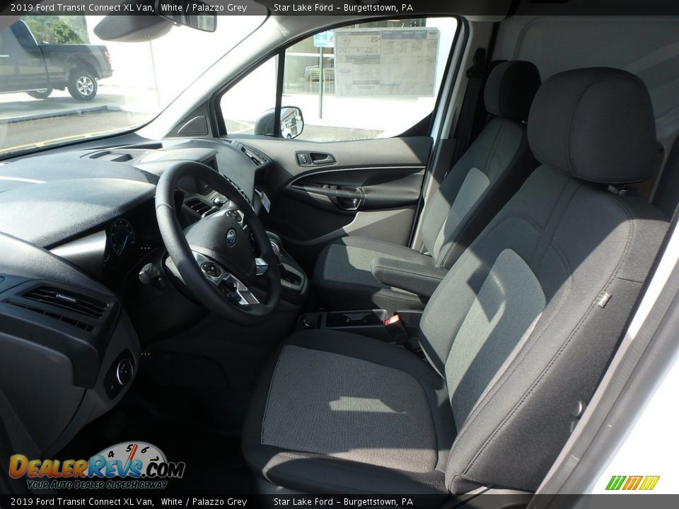 Palazzo Grey Interior - 2019 Ford Transit Connect XL Van Photo #12