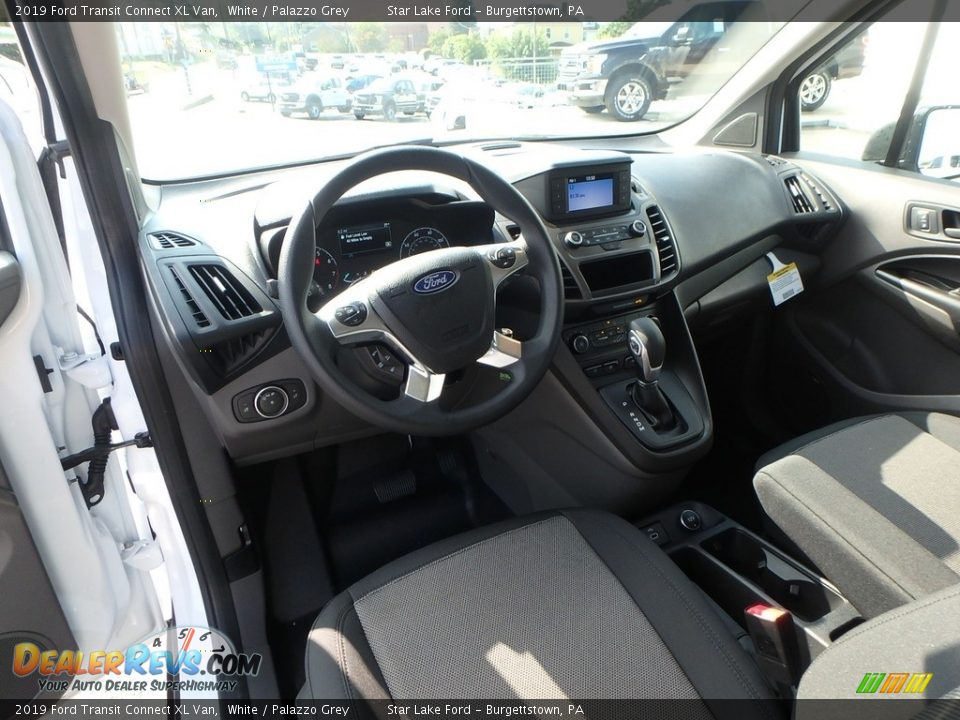 Palazzo Grey Interior - 2019 Ford Transit Connect XL Van Photo #14