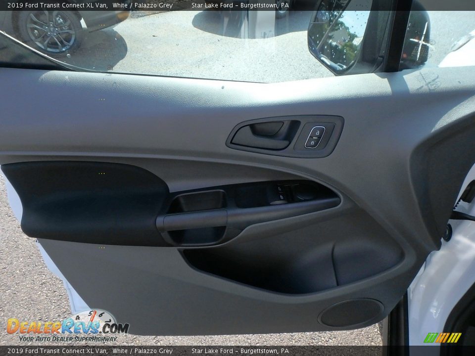 2019 Ford Transit Connect XL Van White / Palazzo Grey Photo #15