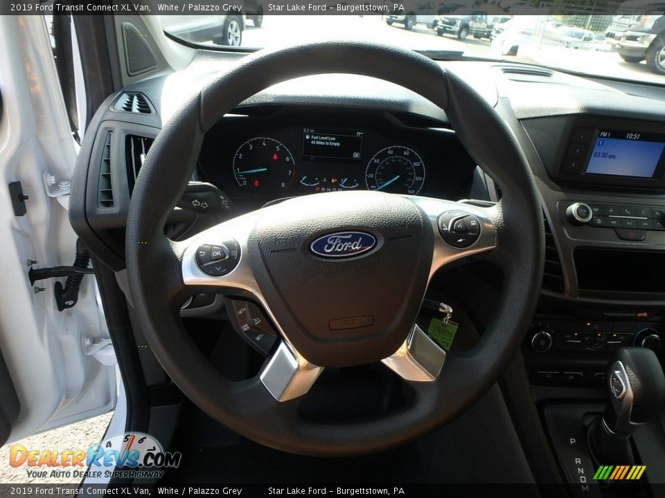 2019 Ford Transit Connect XL Van White / Palazzo Grey Photo #17