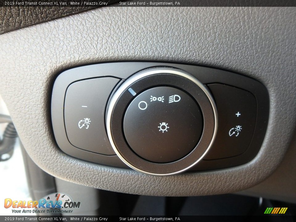 2019 Ford Transit Connect XL Van White / Palazzo Grey Photo #18